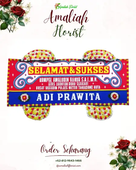 Papan Bunga Ucapan Selamat Sudorogo